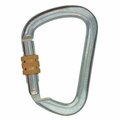 Sunbelt CARABINER-RESCUE-SCREW-STAINLESS 3.15" x4.45" x0.9" A-B1AB411